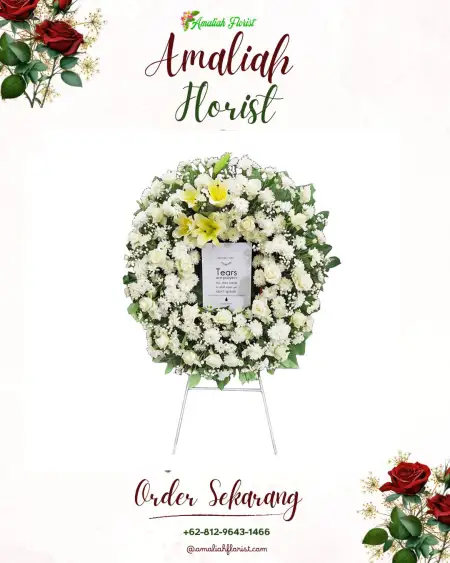 Krans Bunga Duka Rumah Duka Rs Hermina